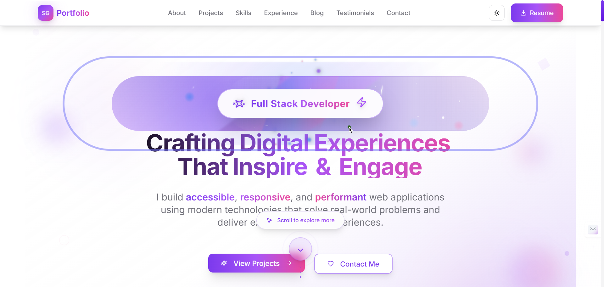 Portfolio Website